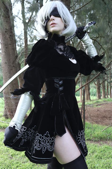 2b cosplay fucked|2B Cosplayer gets fucked hard and facial twice by 9S Cosplayer